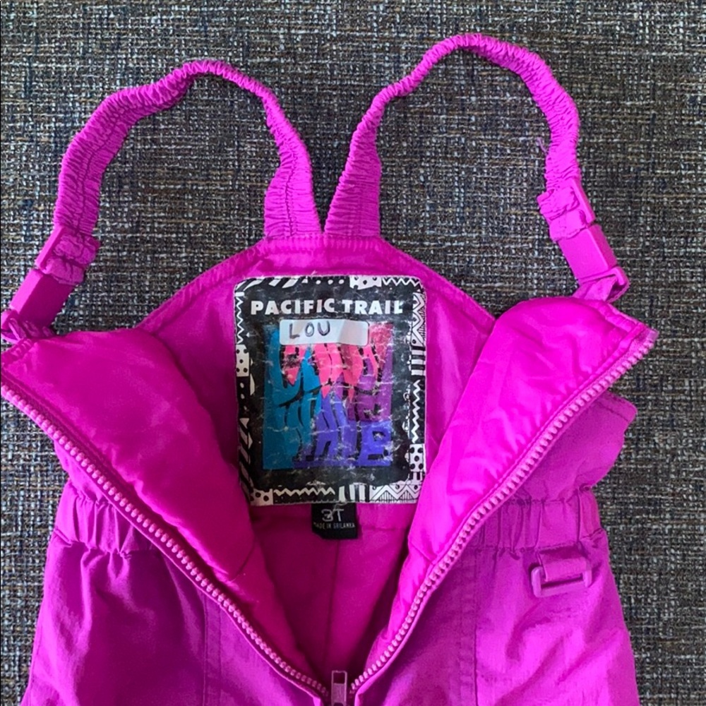 Pink Snowbib - Picture 3 of 5